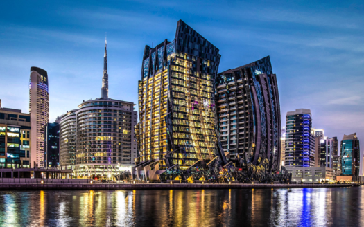 DaVinci Tower by Dar Al Arkan at Dubai Canal